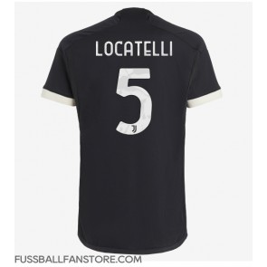 Juventus Manuel Locatelli #5 Replik 3rd trikot 2023-24 Kurzarm
